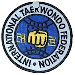 ITF Taekwondo Emblem - dark blue