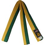 Ronin Budo Belt Senior - yellow/green