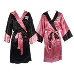 Muay Boxing Robe Senior - black/pink