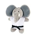 Soft plush keychain Elephant