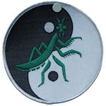 Kung Fu Yin Yang with Grasshopper Emblem