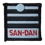 San-Dan Emblem for the 3rd Dan