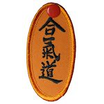 Aikido Graduation Emblem Oranje