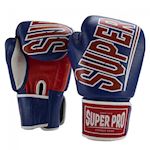 Super Pro Boxing Glove Challenger - Blue/Red/White