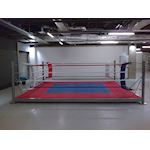 Boxing ring on an increased floor of 20 cm