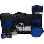Ronin Ladies Kickboxing Set Complete - Black/Blue