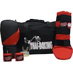 Ronin Ladies Kickboxing Set Complete - Black/Red