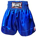 Muay Thai Short Satin - Blue