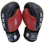Muay A’damXXX Boxing Glove Premium - Black/Red