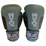Muay Army-Line Boxing Glove Premium - Black/Army Green