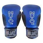 Muay Boxing Glove Premium - Black/Blue