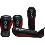 Muay Premium Kickboxing Set Amsterdam - Black/Red