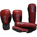 Muay Premium Kickboxing Set - Black/Red