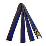 Ronin Budo Belt Thick - blue/brown