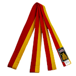 Ronin Budo Belt Thick - yellow/orange
