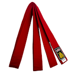 Ronin Budo Belt Thick - red