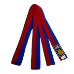 Ronin Budo Belt Thick - blue/red