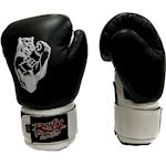 Ronin Boxing Gloves Kids Tiger-Line - black/white
