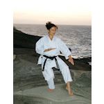 Tokaido Karate Suit Tsunami Gold - White