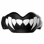 Safe Jawz Braces Mouth Guard With Teeth - Black/White