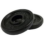 Tunturi Halter Weight Plate Cast Iron Black 0.5 kg P/pair