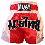 Muay Thai Short Amsterdam - Red/White
