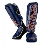 Super Pro Shin Protector Challenger - Blue/Red/White
