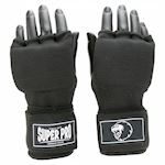 Super Pro Inner Glove with Strap - Black/White
