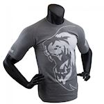 Super Pro T-shirt Lion Gray-White