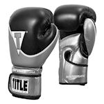 Title Boxing Glove Infused Foam - black/silver