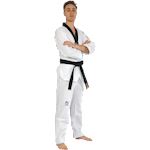 Wacoku Taekwondo Suit Black V-neck